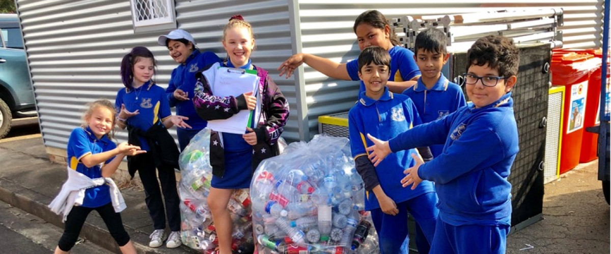 Return and Earn at Oxley Park Public School - Sustainable Schools NSW